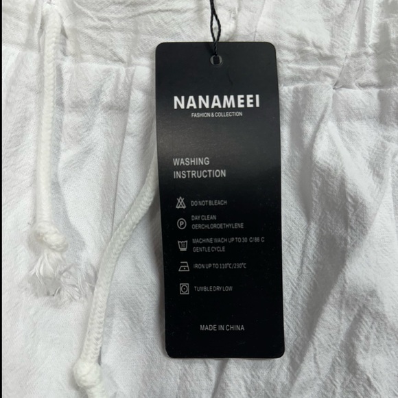 Nanameei size 3XL white comfortable men’s shorts. - Picture 10 of 11